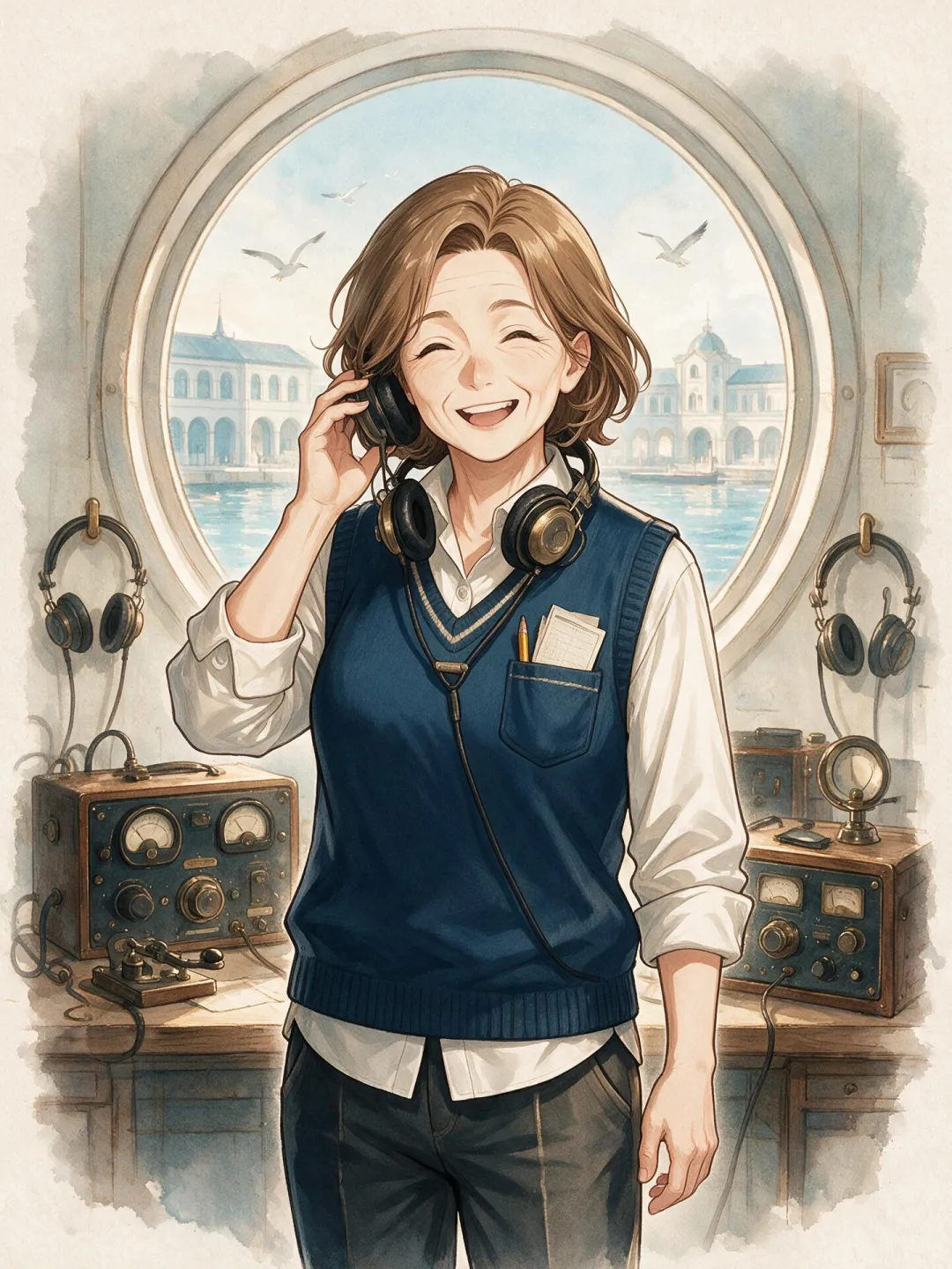广播员立绘